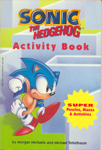 Sonic The Hedgehog- Activity Book Cover