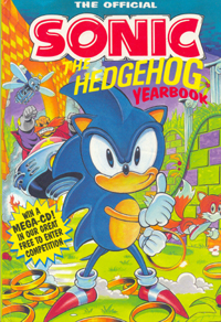 The Official Sonic the Hedgehog Year Book (1992) Cover