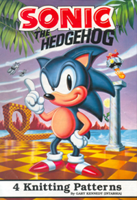 Sonic the Hedgehog- 4 Knitting Patterns Cover