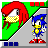 Knuckles with Sonic [Sonic The ScreenSaver]- Ripped by Manic Man